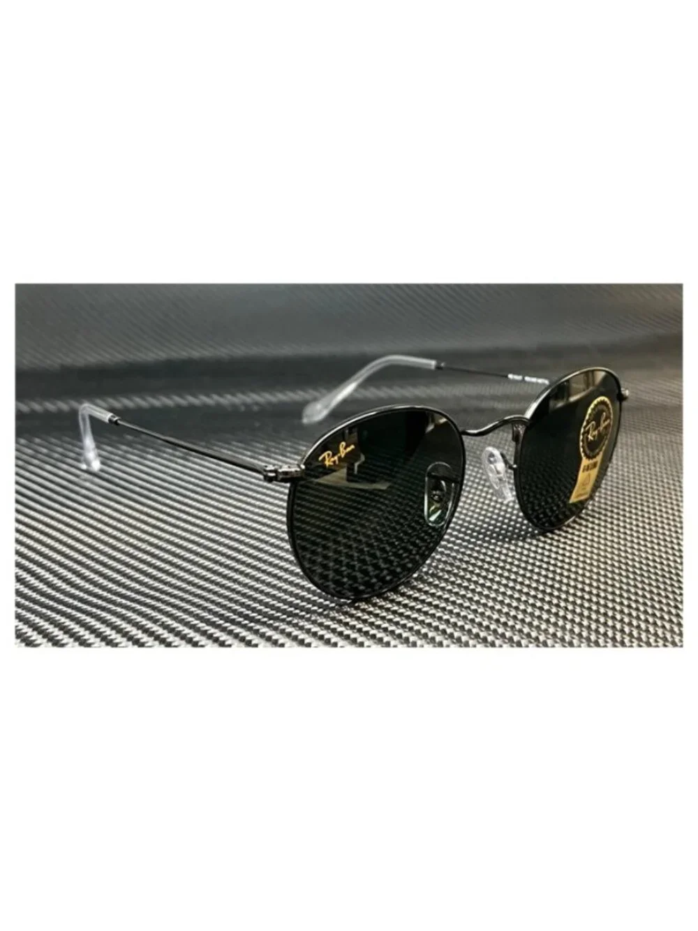 New Ray Ban Men  Black Sunglasses  47- 21- 140